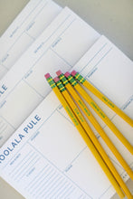 Load image into Gallery viewer, HOOLALA PULE | HAWAIIAN LANGUAGE WEEKLY PLANNER NOTEPAD