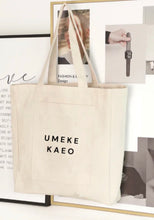 Load image into Gallery viewer, UMEKE KAEO TOTE BAG
